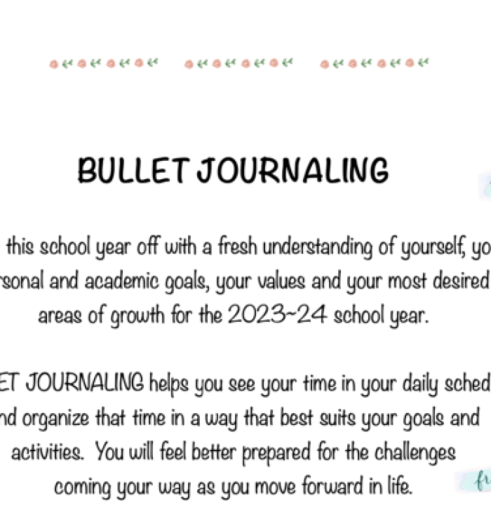Learn About Bullet Journaling